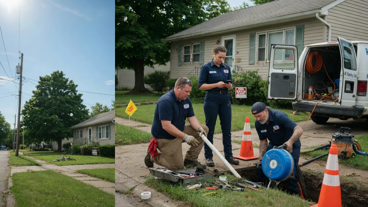 Sewer Line Repair in Brownville, NE near me